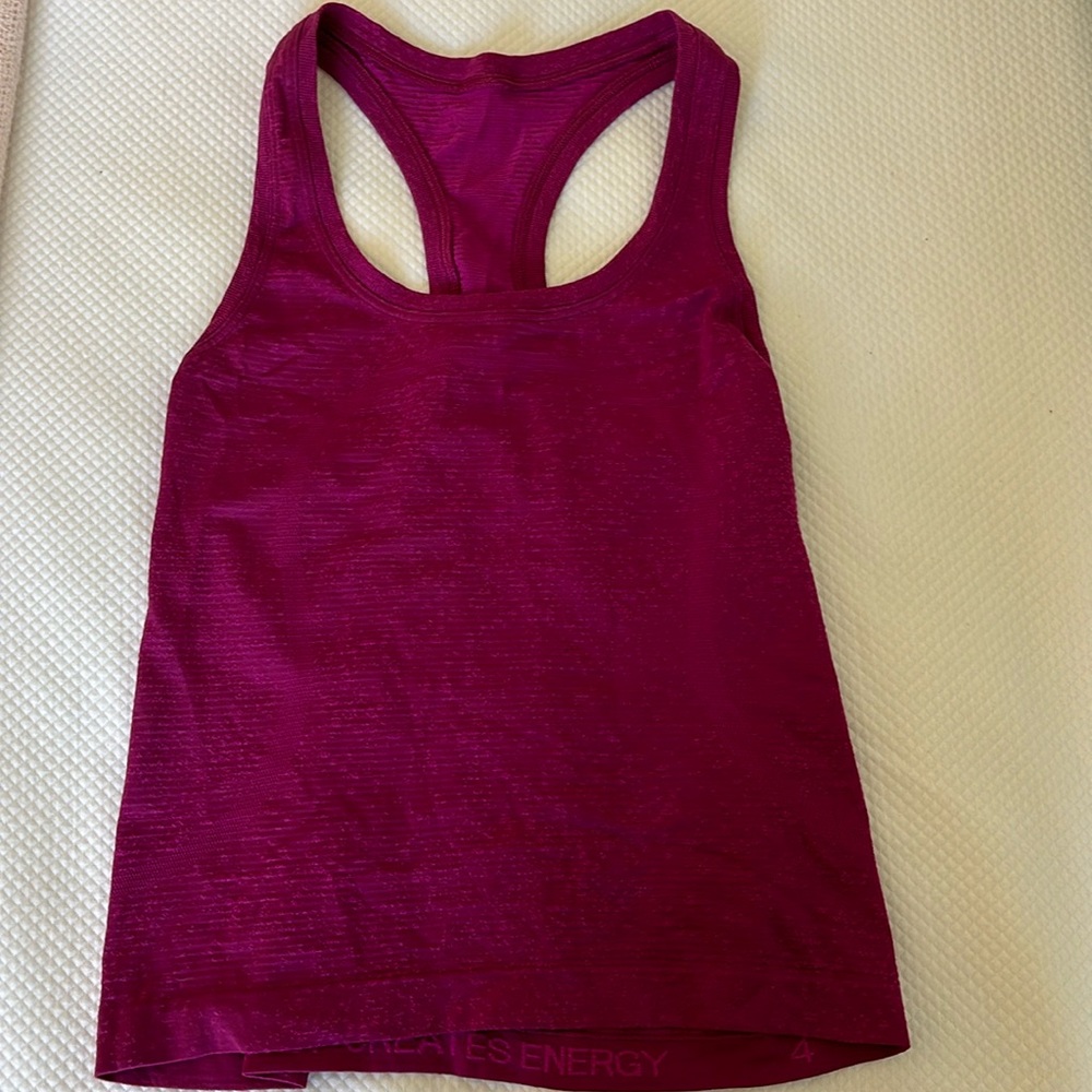 LULULEMON tank in purple